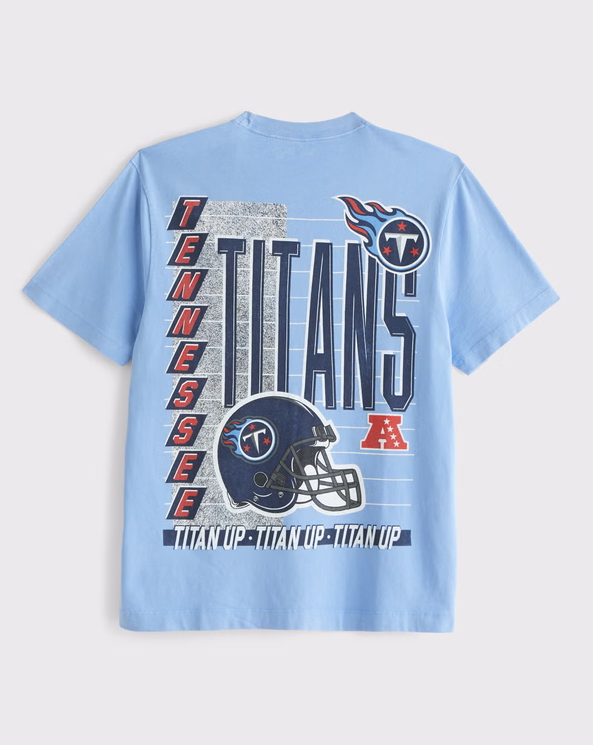 Tennessee Titans Graphic Tee - Vintage NFL Fan Shirt