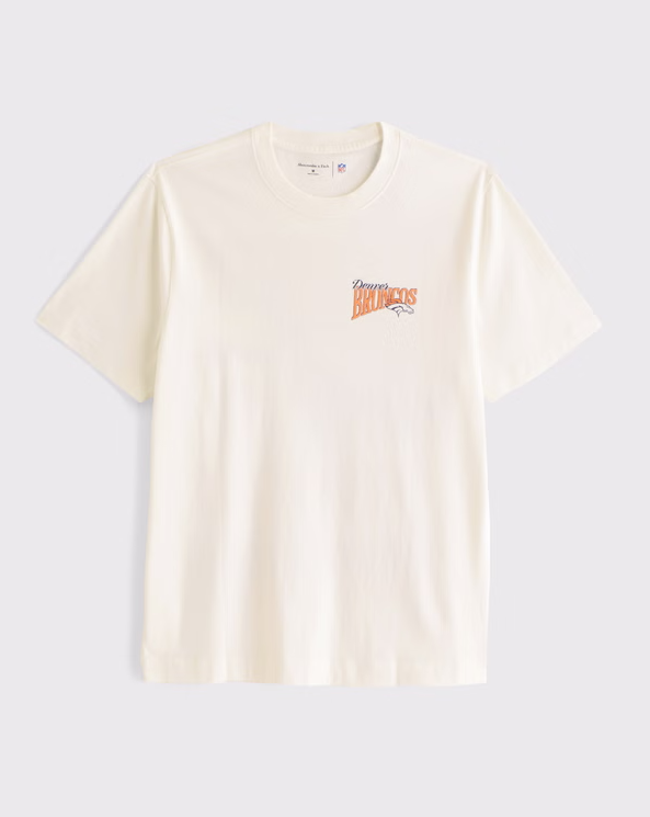 Denver Broncos Graphic Tee - Vintage NFL Fan Shirt