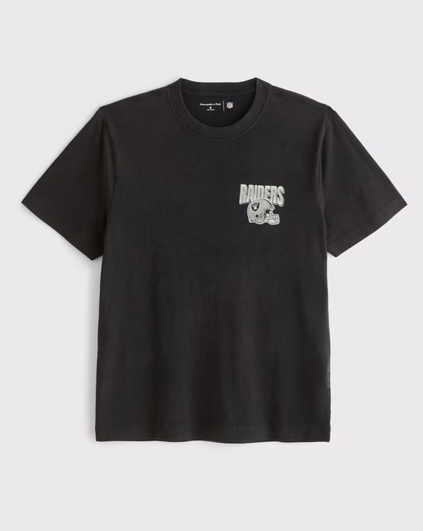 Las Vegas Raiders Graphic Tee - Vintage NFL Fan Shirt