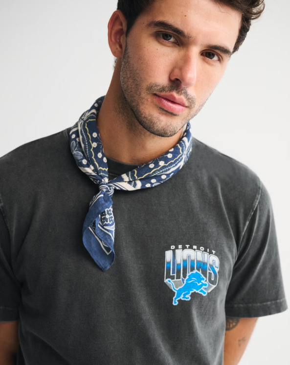 Detroit Lions Graphic Tee - Vintage NFL Fan Shirt