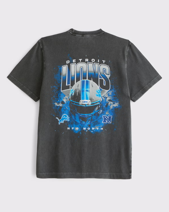 Detroit Lions Graphic Tee - Vintage NFL Fan Shirt